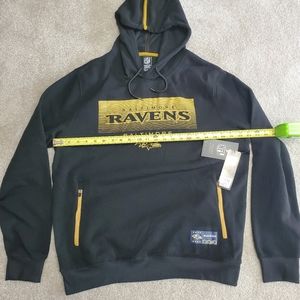 Baltimore Ravens Hoodie Sweatshirt Mens Large New with Tags